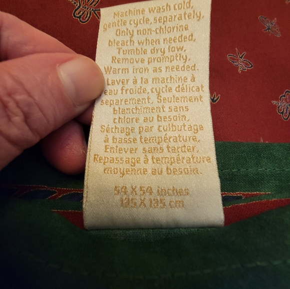 NWOP VTG Williams-Sonoma Provence Tablecloth 54" Square - Picture 5 of 5